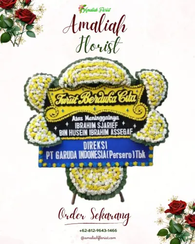Papan Bunga Duka di Wiyurejo